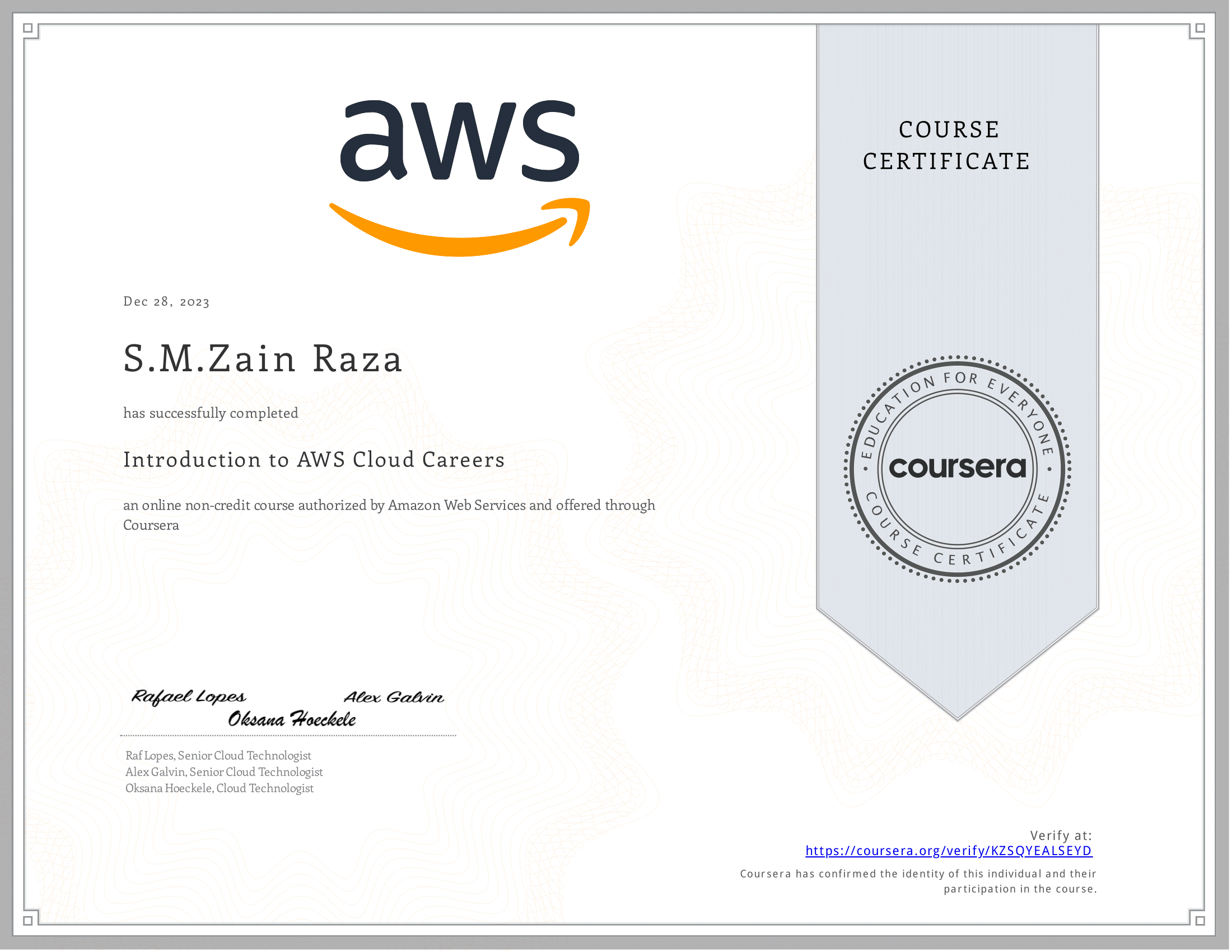 Introduction to AWS Cloud Careers